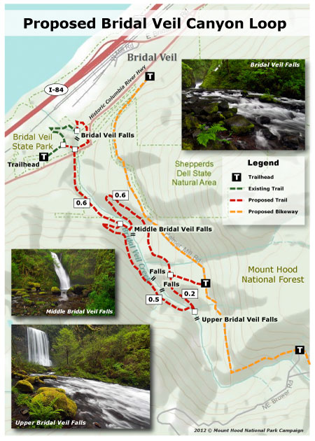 Proposal Bridal Veil Canyon Trail Wyeast Blog