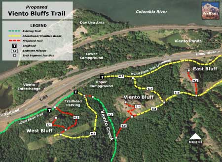 Trail map of the proposal