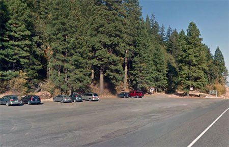 A rare quiet day at the huge Dog Mountain trailhead parking area (The Oregonian)